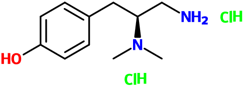 (image for) MC012568 (S)-4-(3-Amino-2-(dimethylamino)propyl)phenol 2HCl